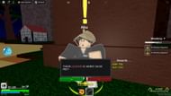 Accepting a quest for farming XP (Image via Roblox)